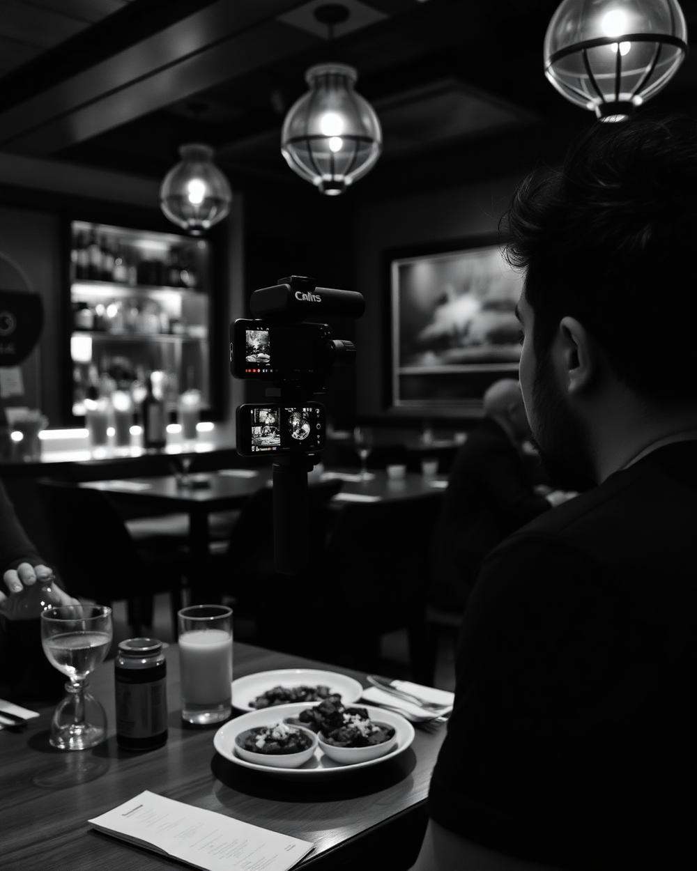 Contentcreatie op locatie bij een horecazaak